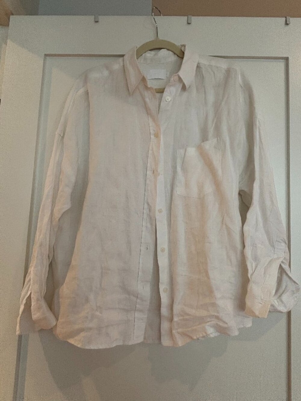 LMND White Linen Shirt